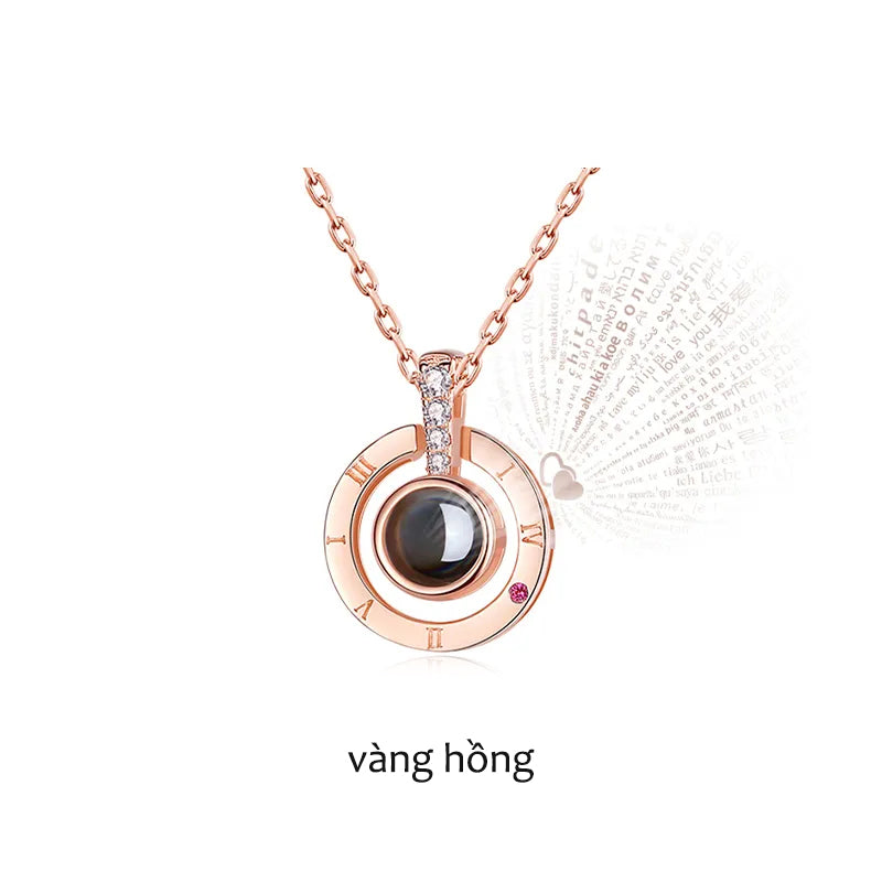 Dây Chuyền Chiếu Hình Dành Cho Nữ
