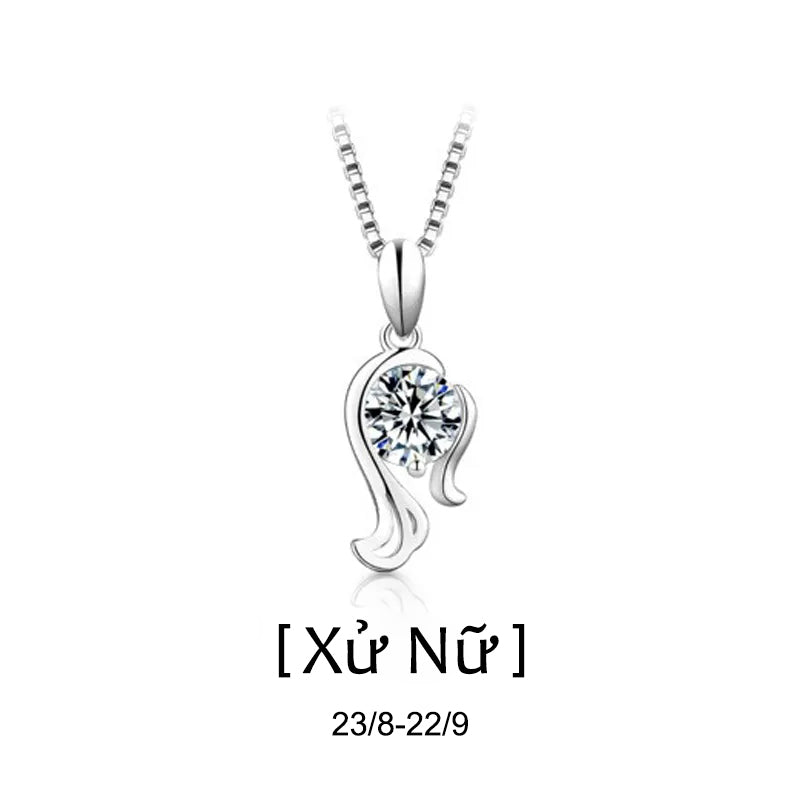 Dây Chuyền Moissanite Dành Cho 12 Cung Hoàng Đạo