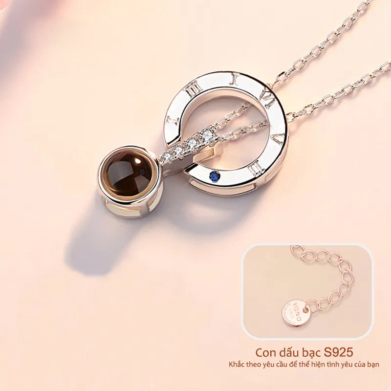 Dây Chuyền Chiếu Hình Dành Cho Nữ
