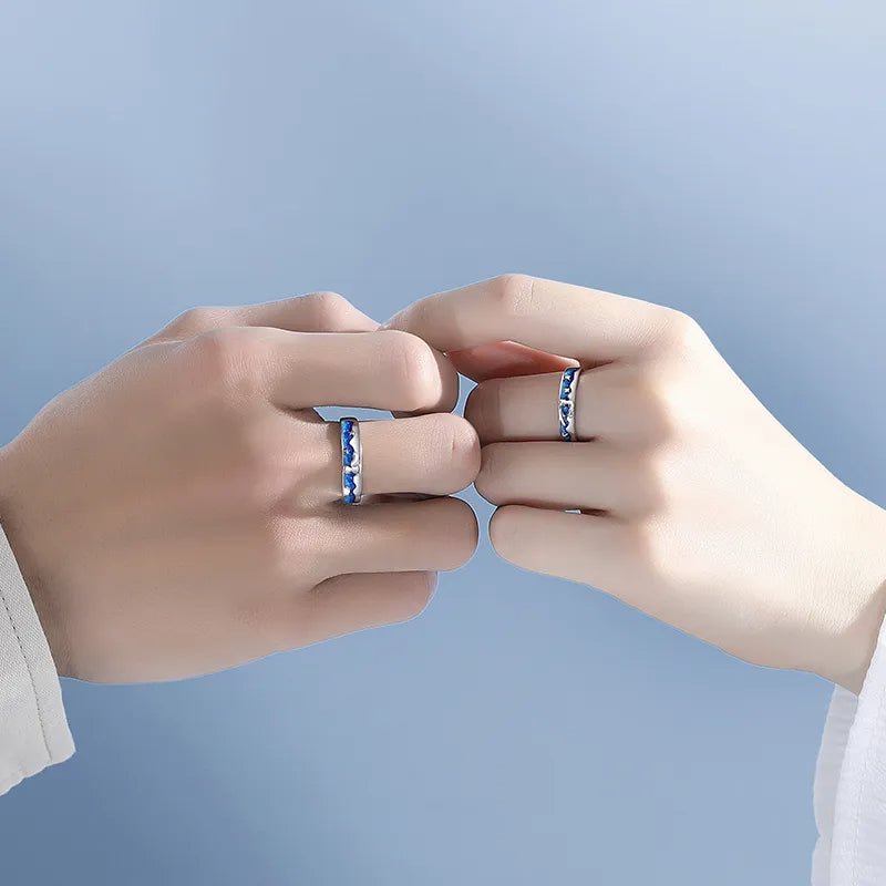 Nhẫn Đôi Bạc S925 Hoàng Tử Bé Và  Chú  Cáo