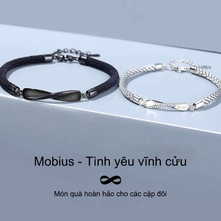 Vòng Tay Bện Đôi Mobius