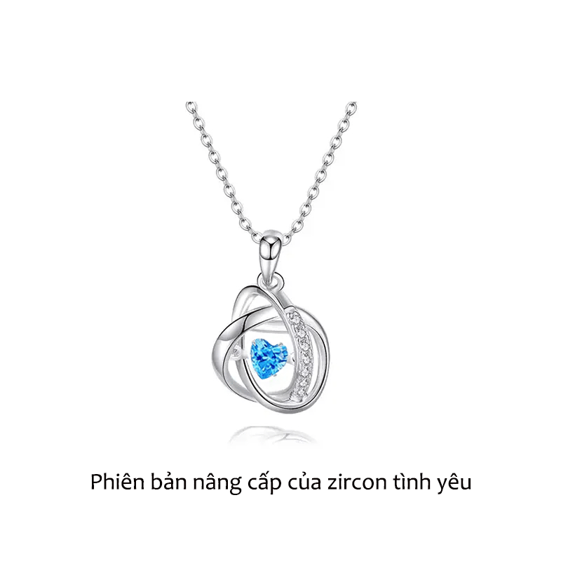 Dây Chuyền Bạc Nguyên Chất "Lòng Biển Nhịp Đập"