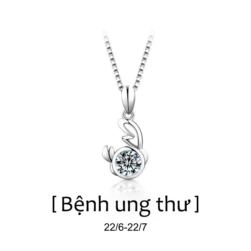 Dây Chuyền Moissanite Dành Cho 12 Cung Hoàng Đạo