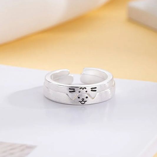 Nhẫn Đôi Nhật Ký Mèo Và Chó