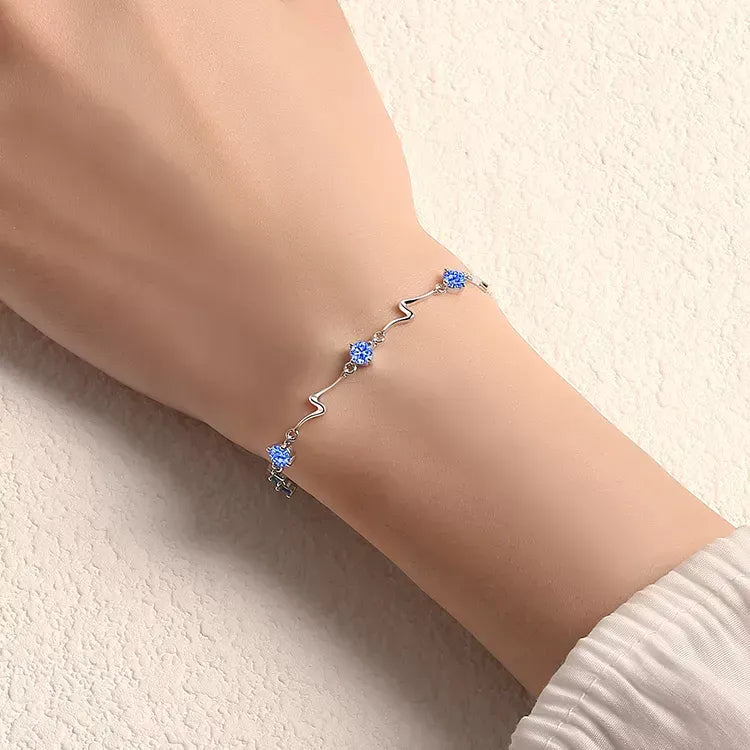 Nhảy Tim Dây Chuyền Bạc Nữ