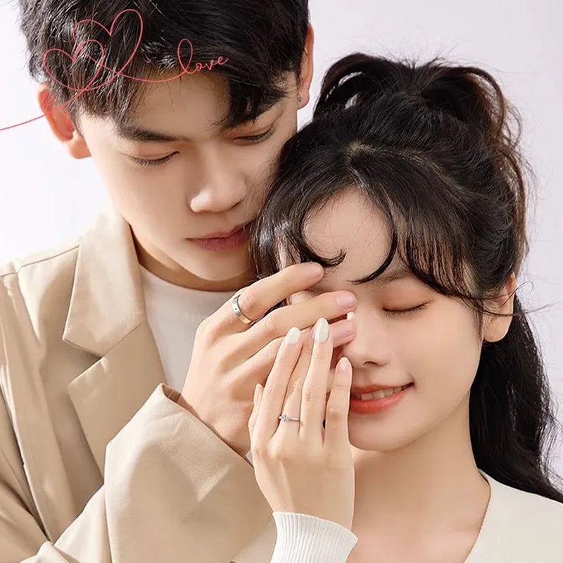 Nhẫn Đôi Hoàng Tử Bé Và Hoa Hồng