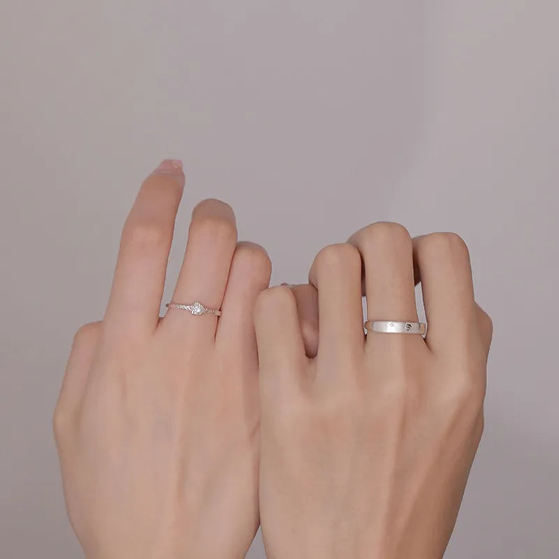 Nhẫn Đôi Hoàng Tử Bé Và Hoa Hồng
