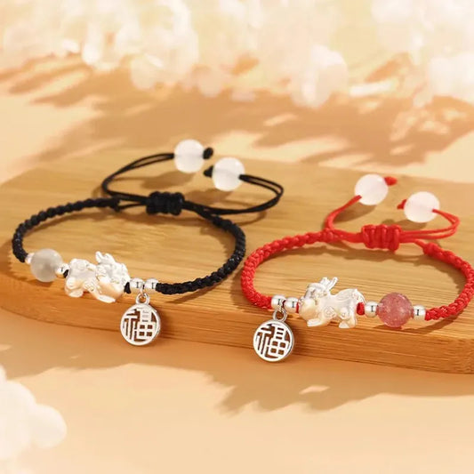 Vòng Tay Cặp Đôi Tỳ Hưu May Mắn