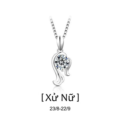 Dây Chuyền Moissanite Dành Cho 12 Cung Hoàng Đạo