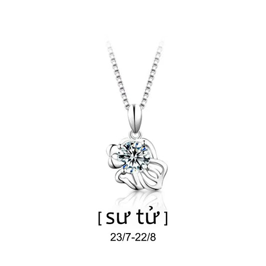 Dây Chuyền Moissanite Dành Cho 12 Cung Hoàng Đạo