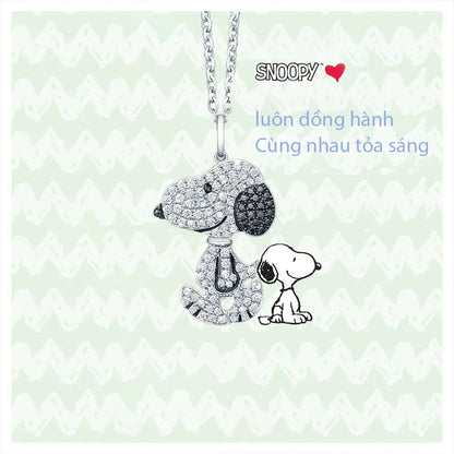 Dây Chuyền Bạc Snoopy
