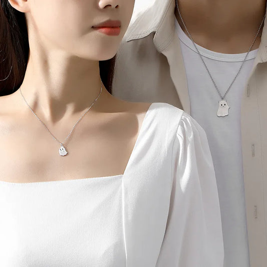Dây Chuyền Bạc Cặp Đôi Bảo Vệ Tình Yêu