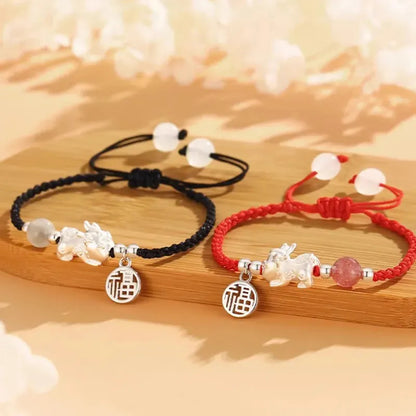 Vòng Tay Cặp Đôi Tỳ Hưu May Mắn