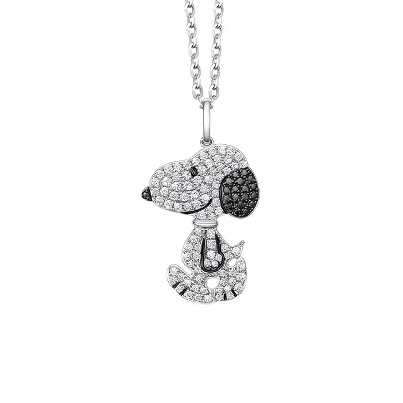 Dây Chuyền Bạc Snoopy